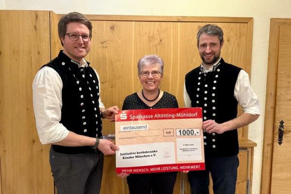 Schafhalterverein spendet an Initiative krebskranke Kinder München e.V.