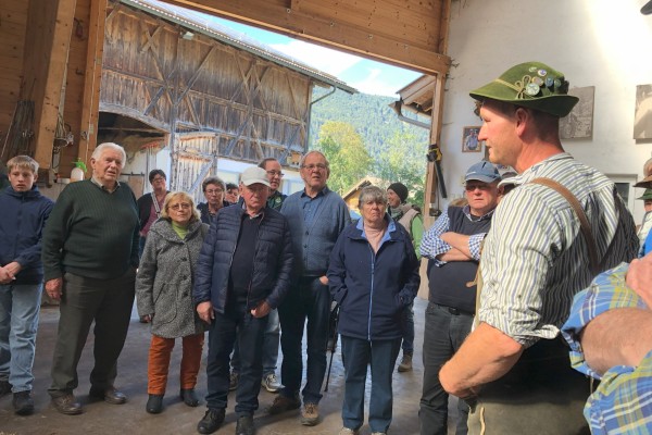 Lehrausflug in die Berge
