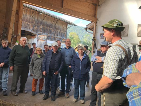 Besichtigung der Schäferei Hiebler
